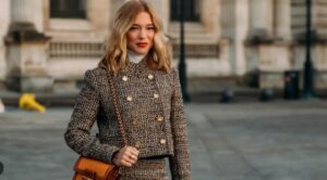 Le tweed, pour un style college ou preppy